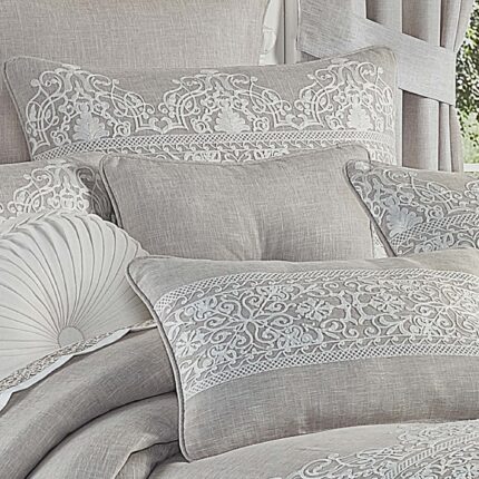 J. Queen New York Aimee 18-Inch Square Decorative Throw Pillow